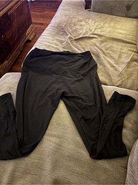 Unbranded Black Stretch Leggings xxl women’s